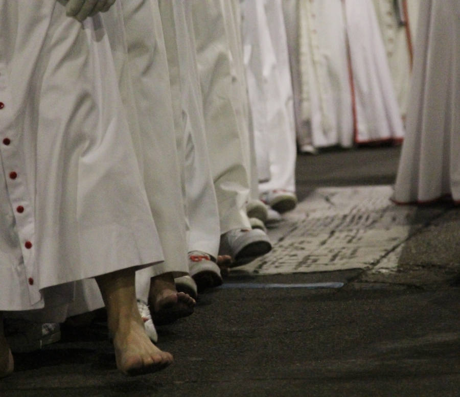 Procesión de la Quinta Angustia en Palencia