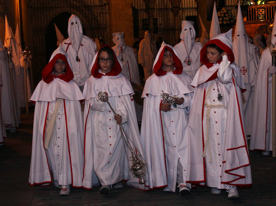 Procesión de la Quinta Angustia en Palencia