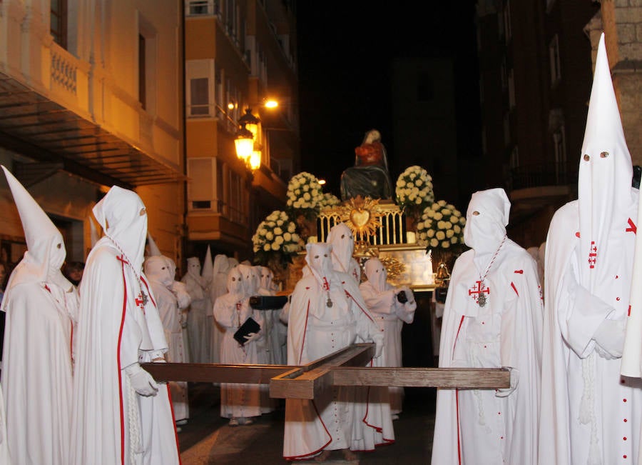 Procesión de la Quinta Angustia en Palencia