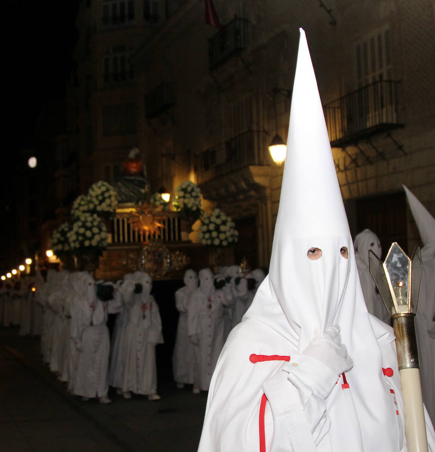 Procesión de la Quinta Angustia en Palencia