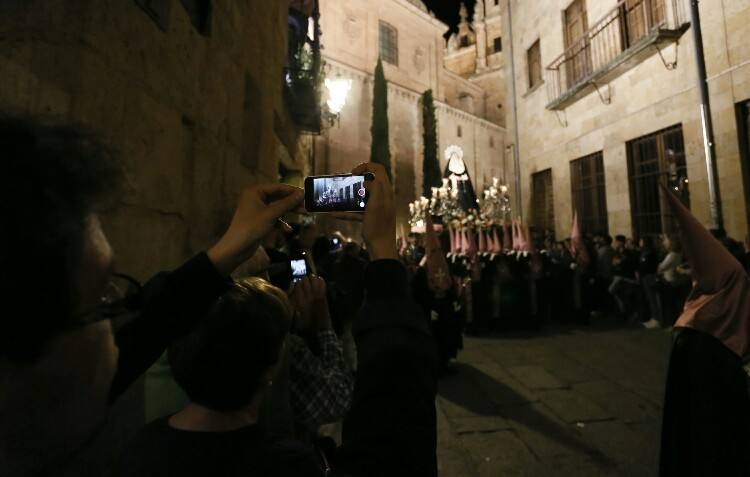 Procesión de Nuestro Padre Jesús Flagelado y Nuestra Señora de las Lágrimas en Salamanca