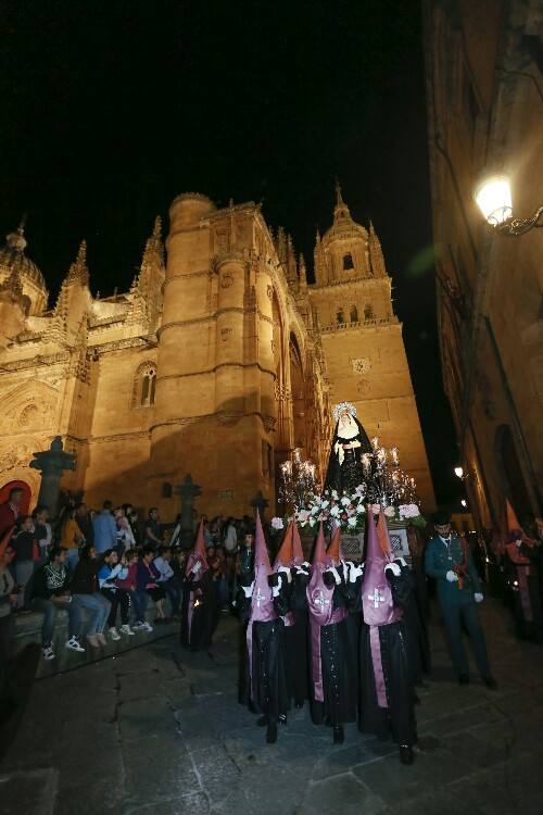 Procesión de Nuestro Padre Jesús Flagelado y Nuestra Señora de las Lágrimas en Salamanca