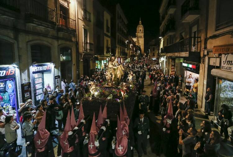 Procesión de Nuestro Padre Jesús Flagelado y Nuestra Señora de las Lágrimas en Salamanca