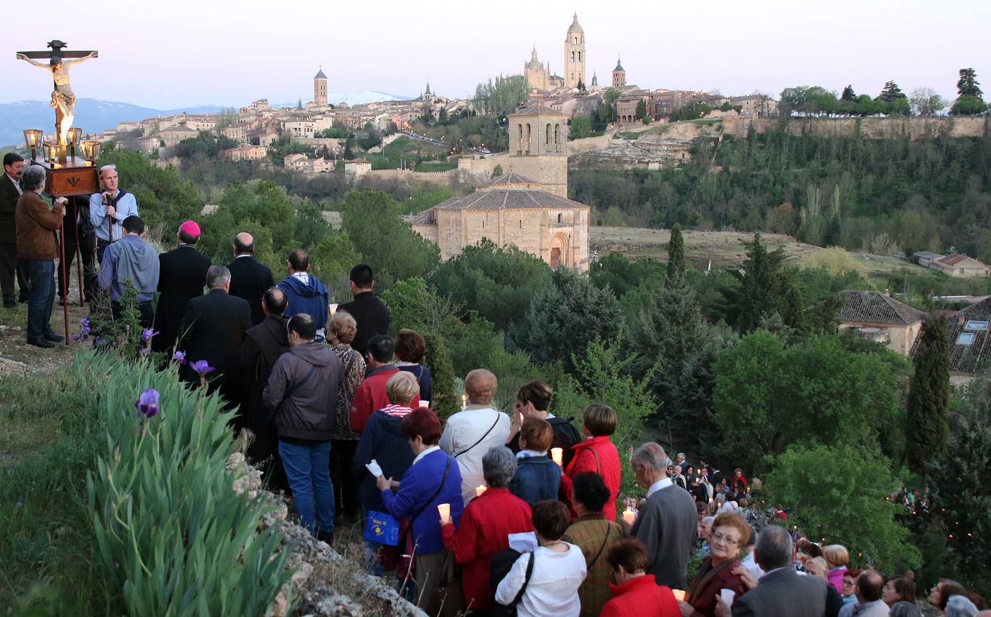 Vía Crucis Penitencial en Segovia