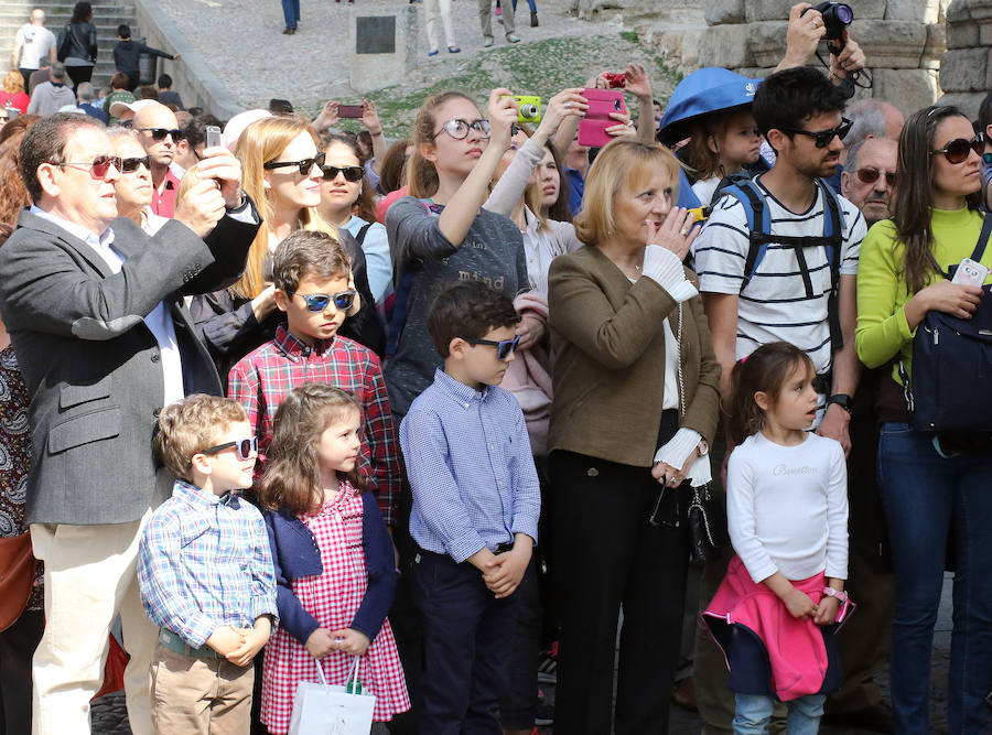 Los turistas llenan Segovia durante el Viernes y el Sábado Santo