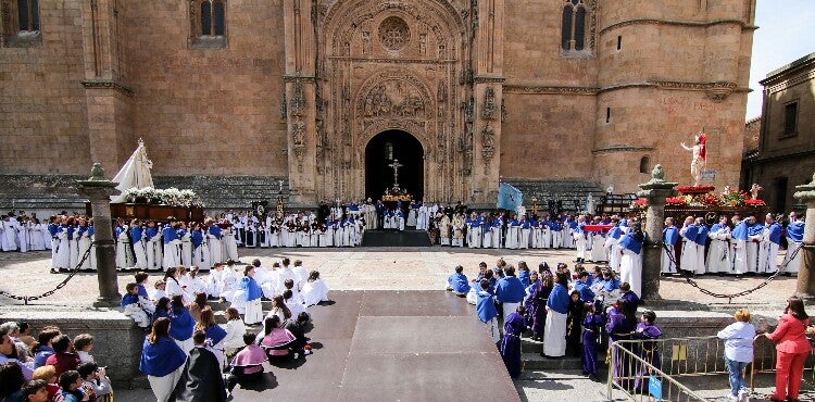 Procesión de El Encuentro en Salamanca