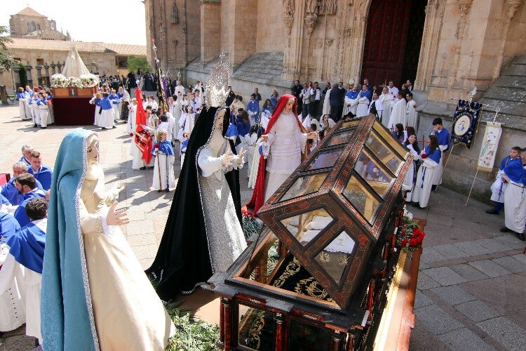 Procesión de El Encuentro en Salamanca