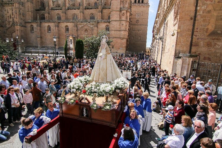 Procesión de El Encuentro en Salamanca