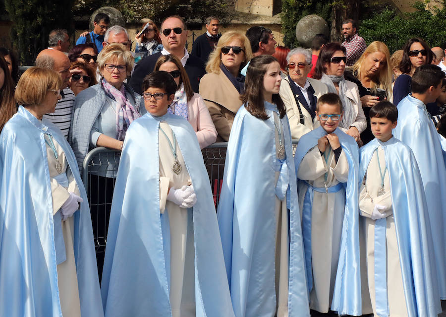 Procesión del Encuentro en Segovia