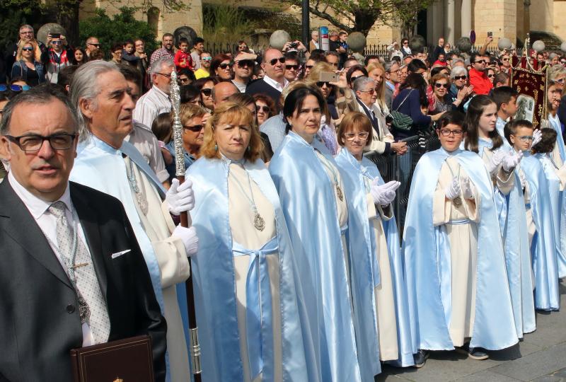 Procesión del Encuentro en Segovia