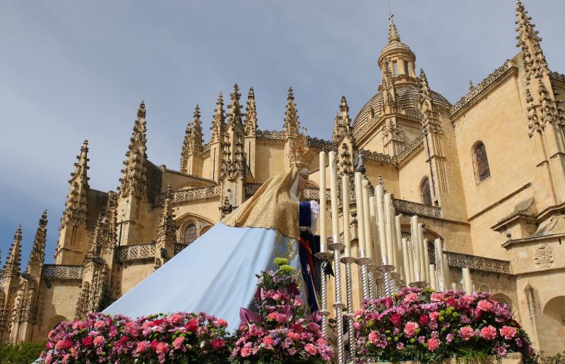 Procesión del Encuentro en Segovia