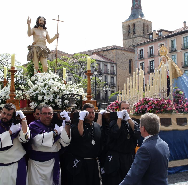 Procesión del Encuentro en Segovia