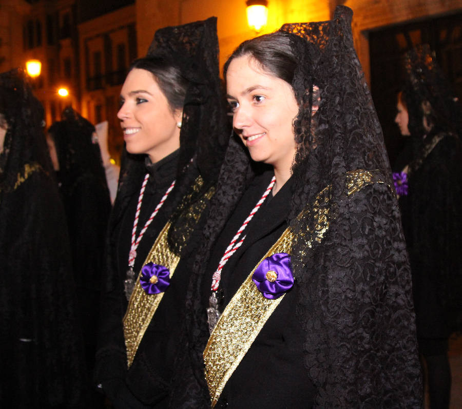 Procesión de la Virgen de la Soledad en Palencia