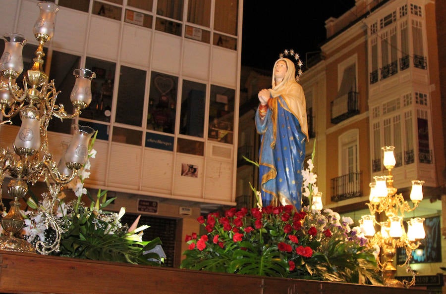 Procesión de la Virgen de la Soledad en Palencia