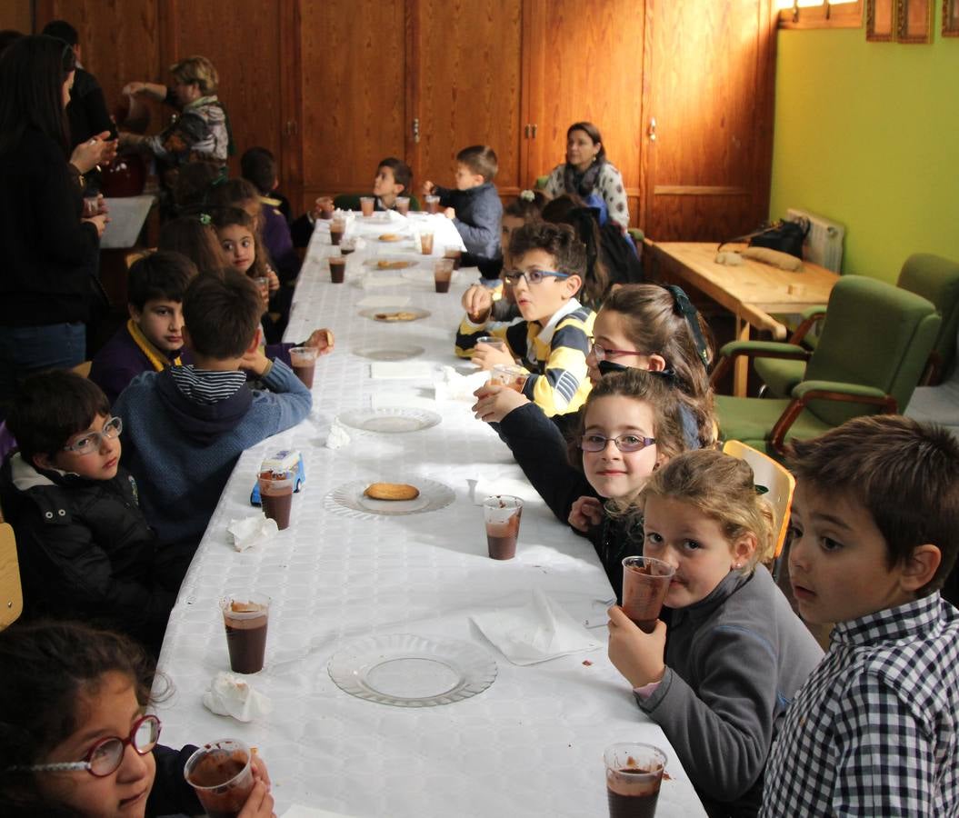 Día de fiesta y colación en las cofradías palentinas