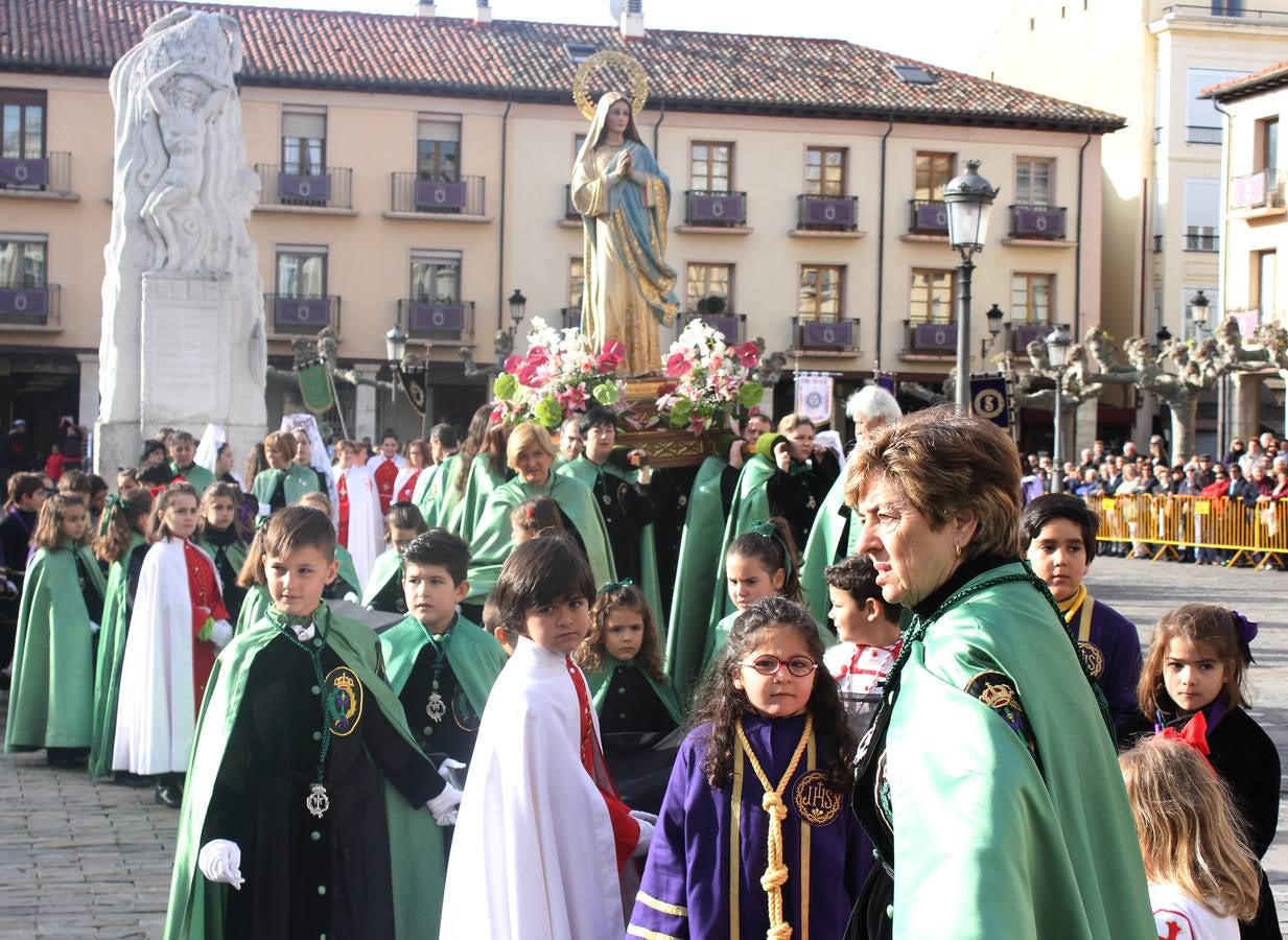 El Rompimineto del Velo pone fin a la Semana Santa palentina