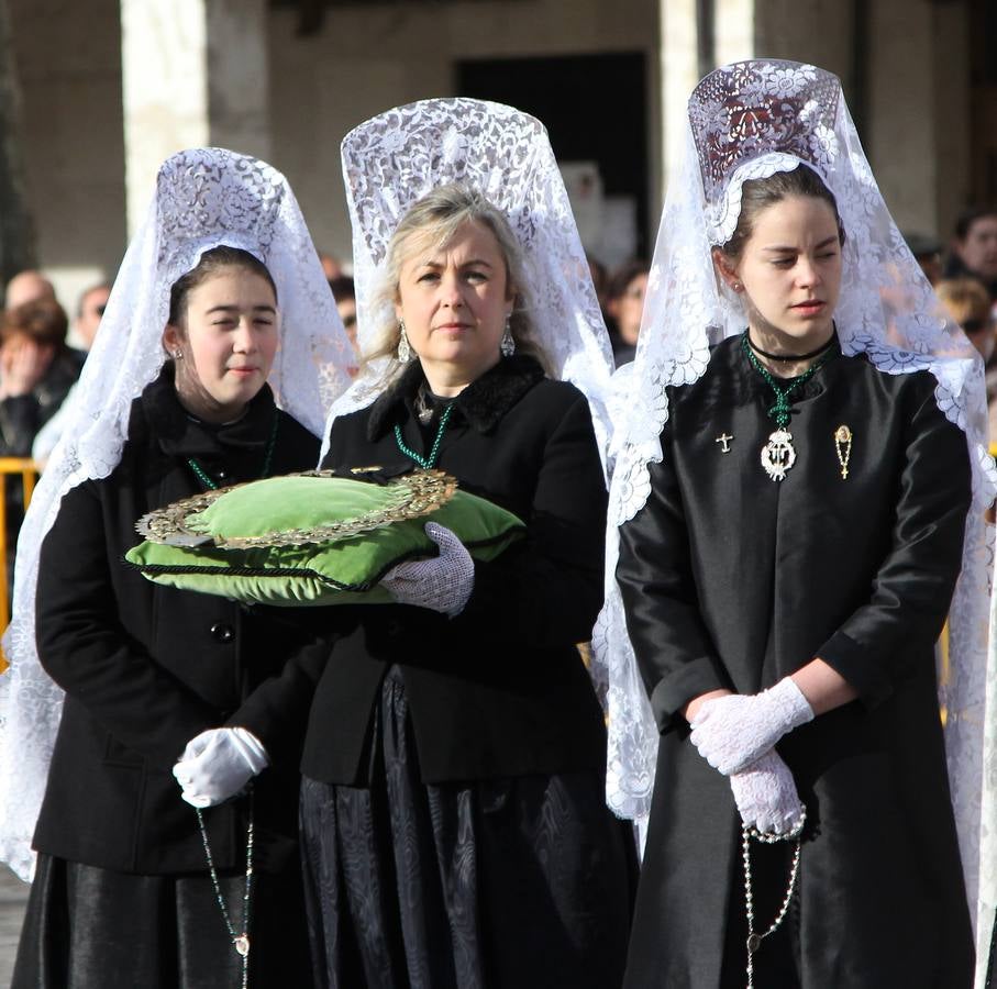 El Rompimineto del Velo pone fin a la Semana Santa palentina