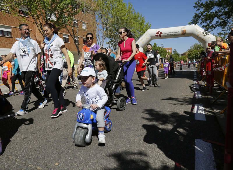 Carrera Thao en el barrio del Cristo durante las fiestas de Santo Toribio