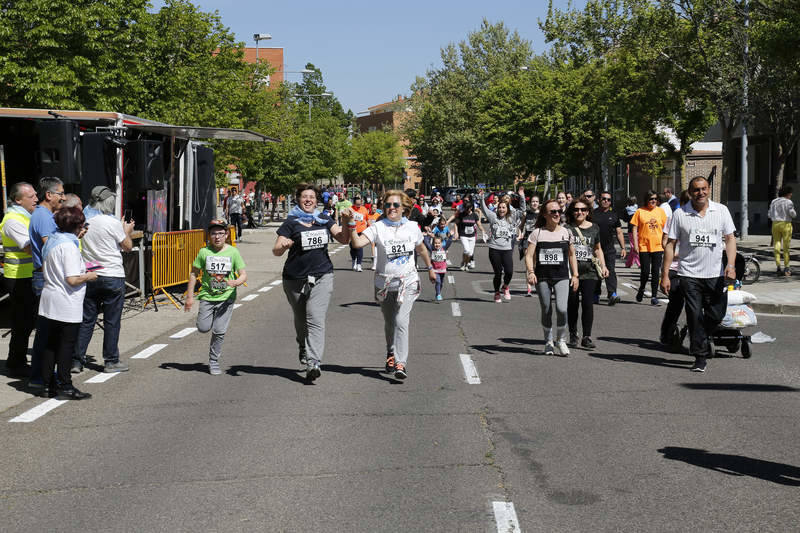Carrera Thao en el barrio del Cristo durante las fiestas de Santo Toribio