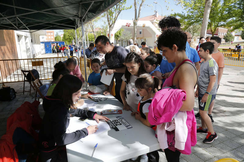 Carrera Thao en el barrio del Cristo durante las fiestas de Santo Toribio