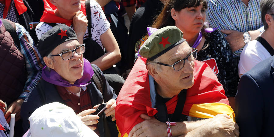 Ambiente en Villalar el Día de Castilla y León