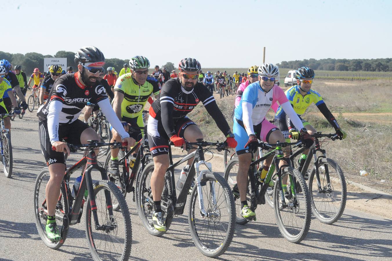 Marcha cicloturista organizada con motivo de la III Feria de Enoturismo de la Ruta del Vino de Rueda