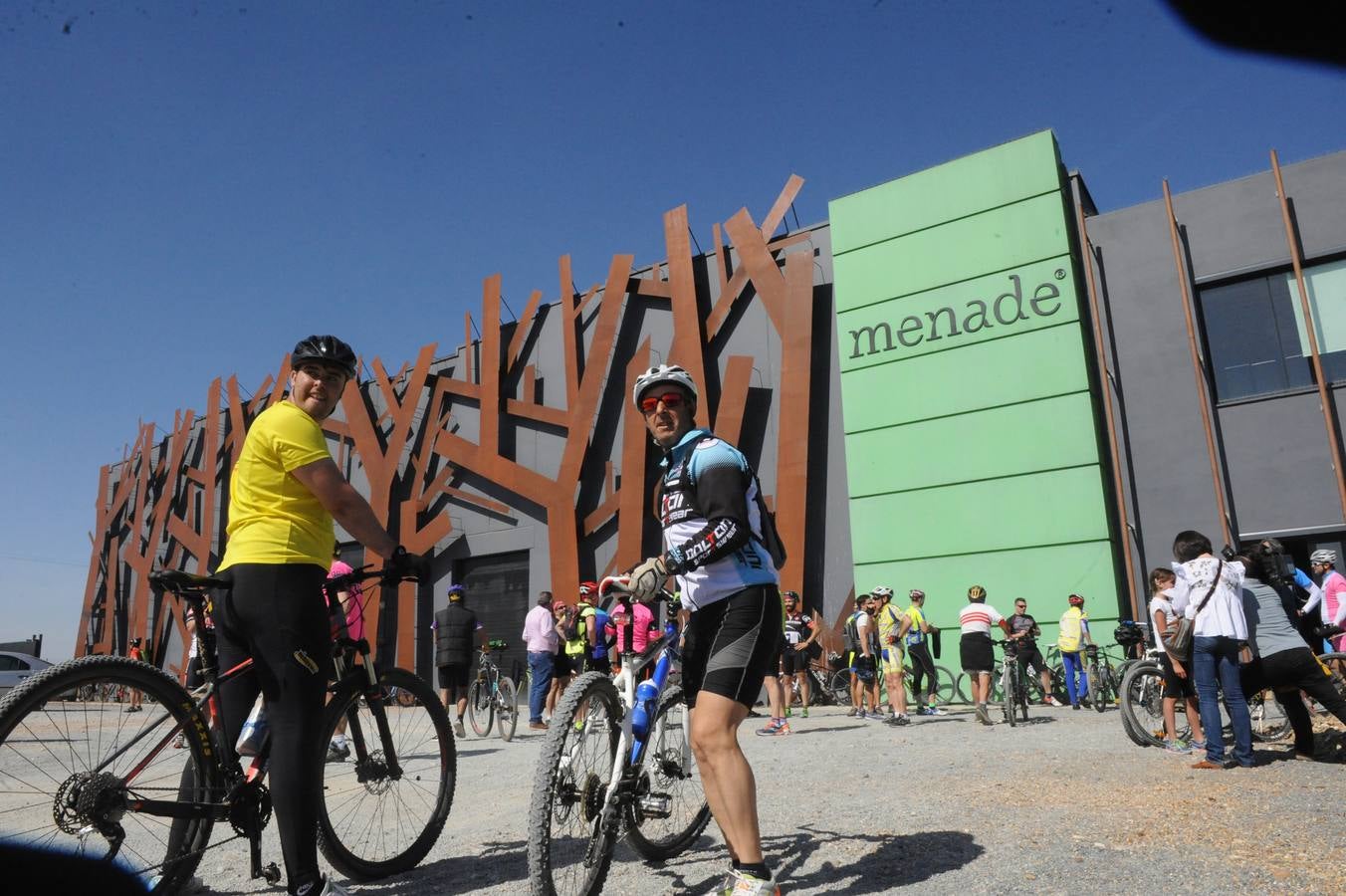 Marcha cicloturista organizada con motivo de la III Feria de Enoturismo de la Ruta del Vino de Rueda