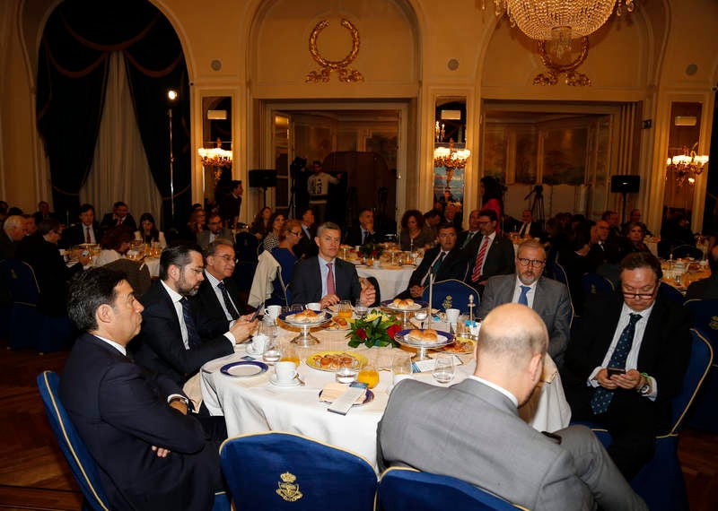 El alcalde de Palencia, Alfonso Polanco, participa en el foro Smart City en el Ritz de Madrid