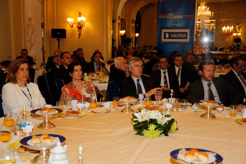 El alcalde de Palencia, Alfonso Polanco, participa en el foro Smart City en el Ritz de Madrid