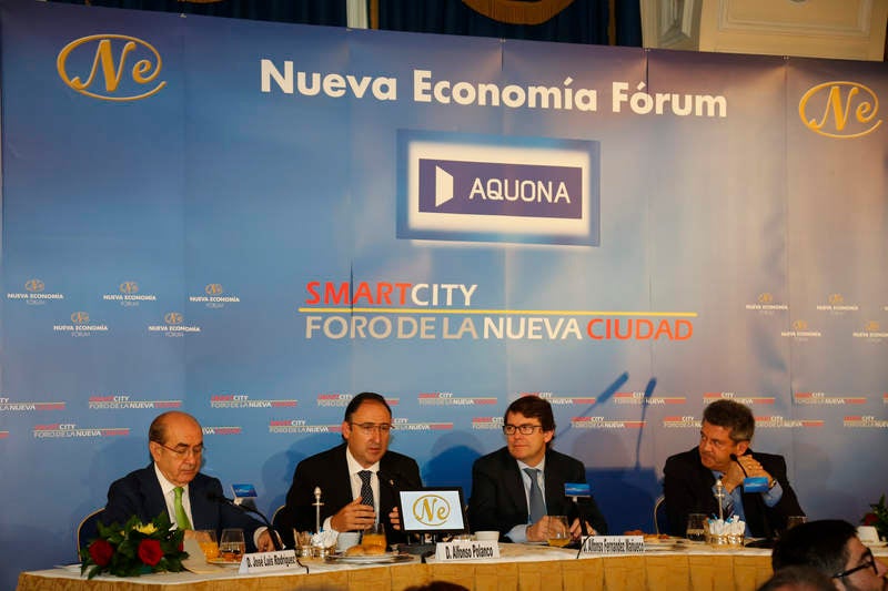 El alcalde de Palencia, Alfonso Polanco, participa en el foro Smart City en el Ritz de Madrid