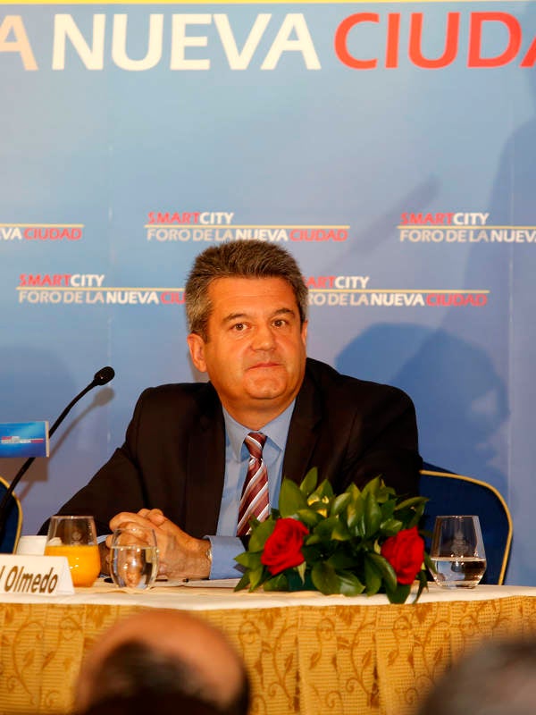 El alcalde de Palencia, Alfonso Polanco, participa en el foro Smart City en el Ritz de Madrid