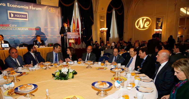 El alcalde de Palencia, Alfonso Polanco, participa en el foro Smart City en el Ritz de Madrid