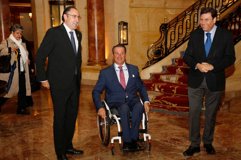 El alcalde de Palencia, Alfonso Polanco, participa en el foro Smart City en el Ritz de Madrid