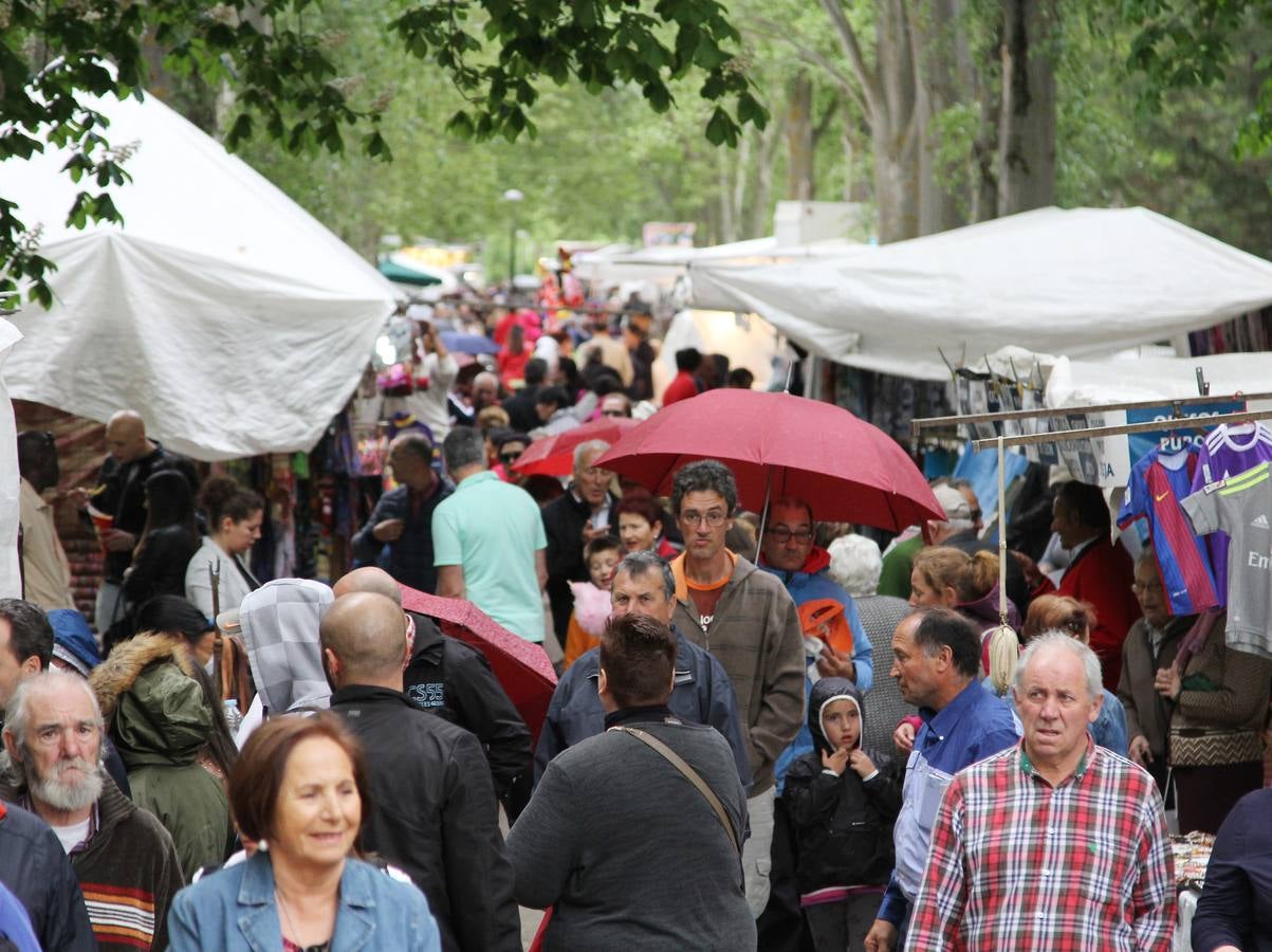 La lluvia desluce la romería de San Marcos en Palencia
