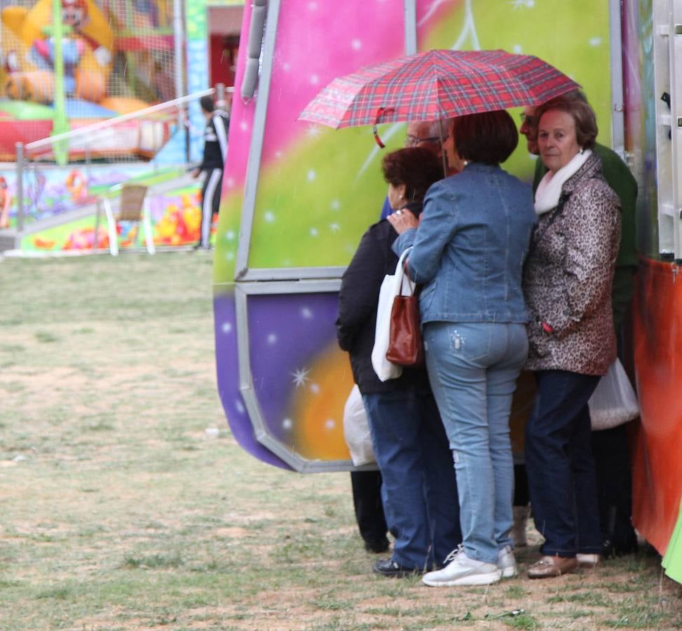 La lluvia desluce la romería de San Marcos en Palencia