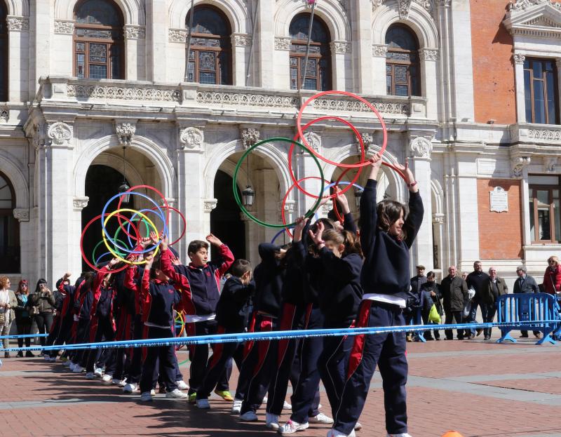 Día de la Educación Física en la Calle en Valladolid