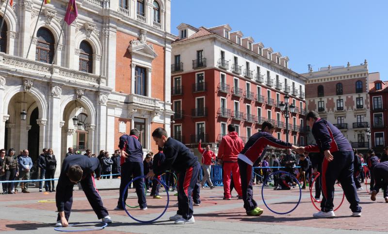 Día de la Educación Física en la Calle en Valladolid