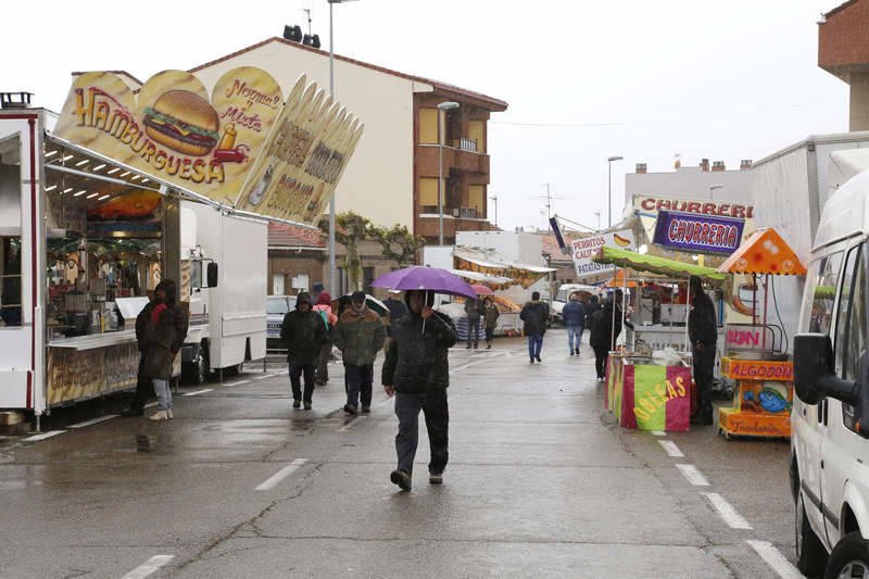 La pedrea del pan y el quesillo en Palencia 1/2