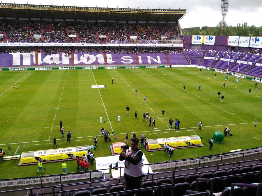 Ambiente en el estadio José Zorrilla por la Copa del Rey de Rugby