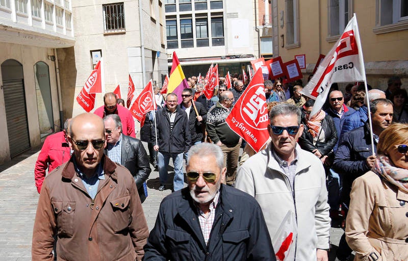 Manifestación del Primero de Mayo en Palencia