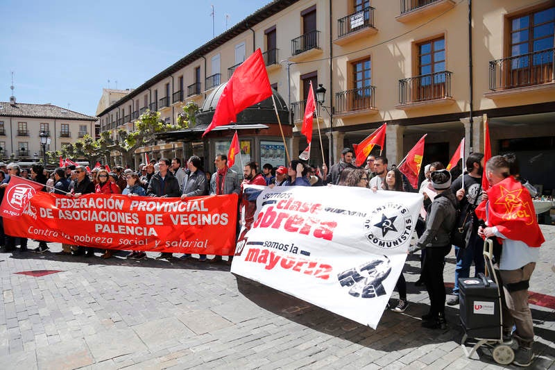 Manifestación del Primero de Mayo en Palencia