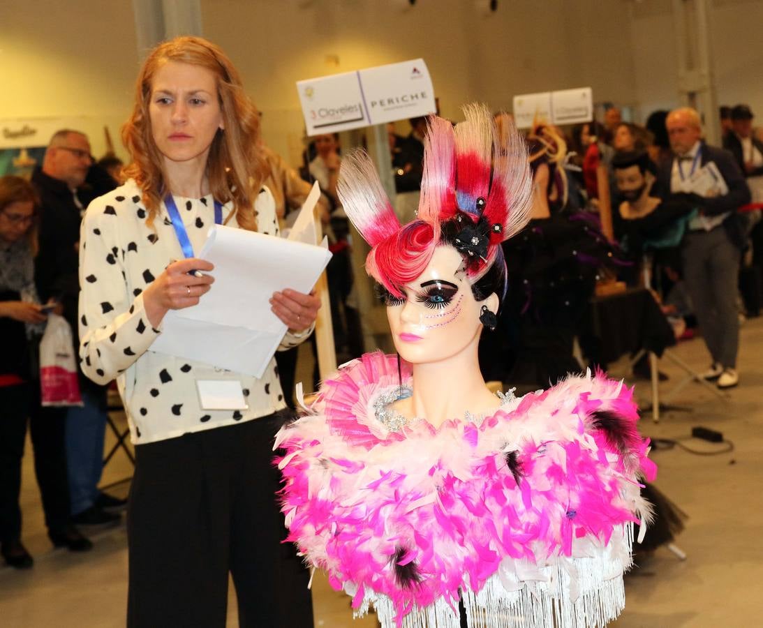 Campeonato Nacional de Peluquería celebrado en el LAVA de Valladolid