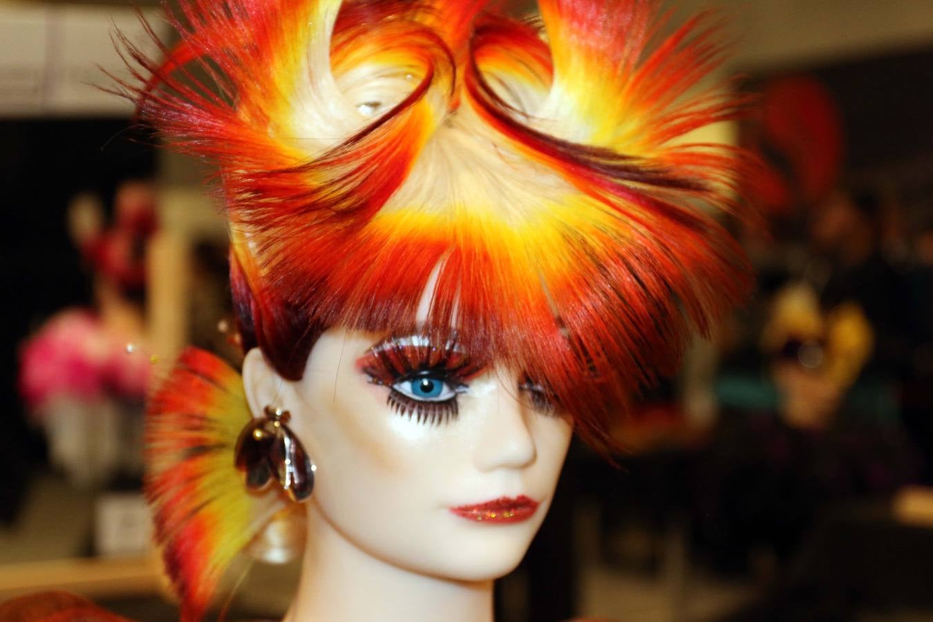 Campeonato Nacional de Peluquería celebrado en el LAVA de Valladolid