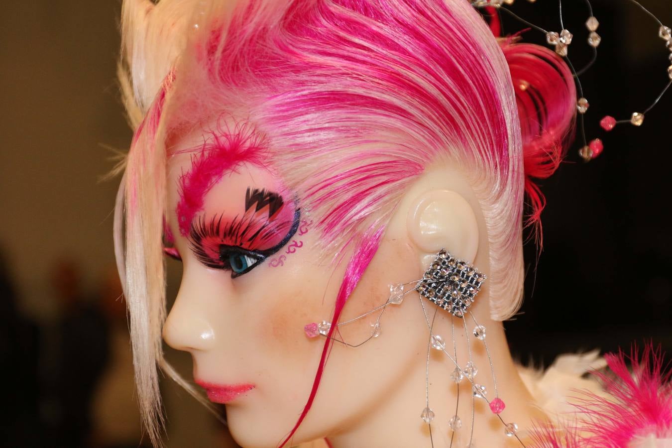 Campeonato Nacional de Peluquería celebrado en el LAVA de Valladolid