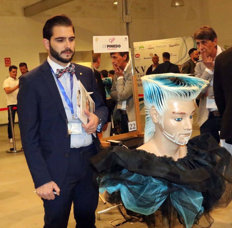 Campeonato Nacional de Peluquería celebrado en el LAVA de Valladolid