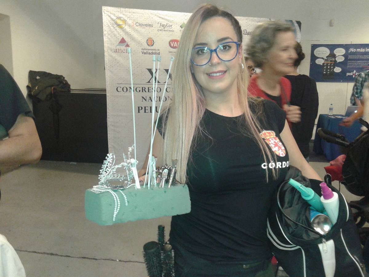 Campeonato Nacional de Peluquería celebrado en el LAVA de Valladolid