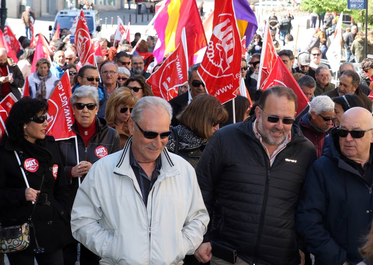 Manifestación del Primero de Mayo en Segovia