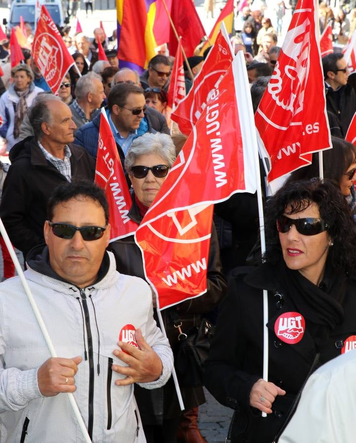 Manifestación del Primero de Mayo en Segovia