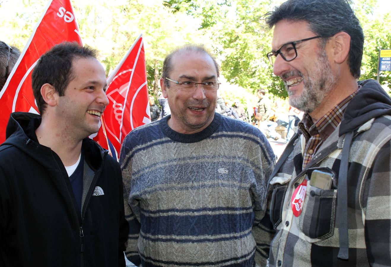 Manifestación del Primero de Mayo en Segovia