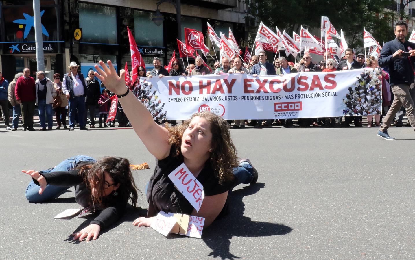 Manifestación del Primero de Mayo en Valladolid